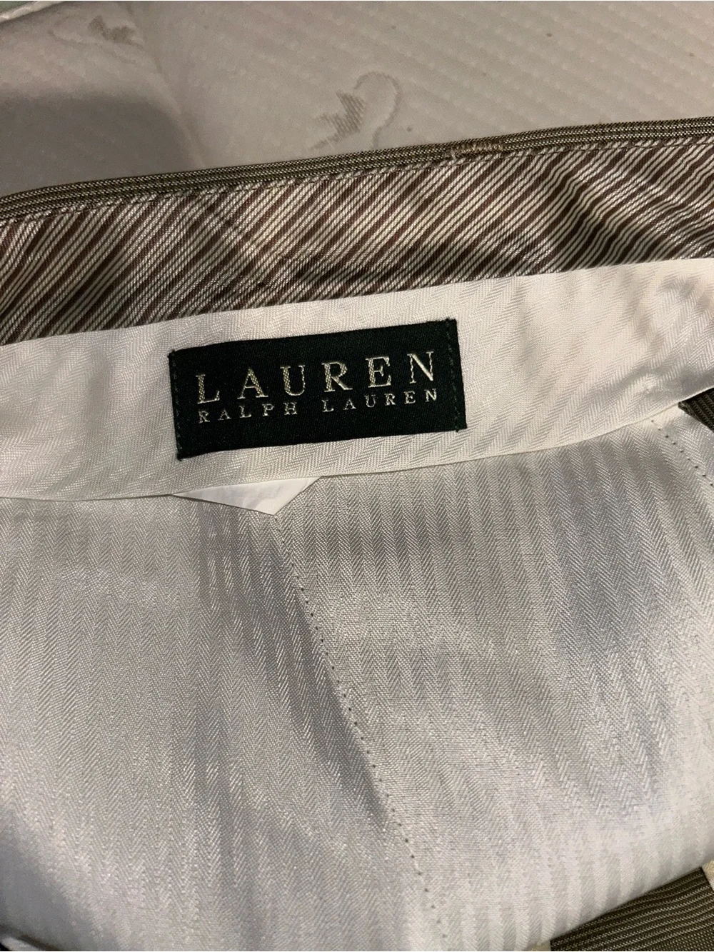 New Ralph Lauren Men's Brown Dress Pants Size 40x32